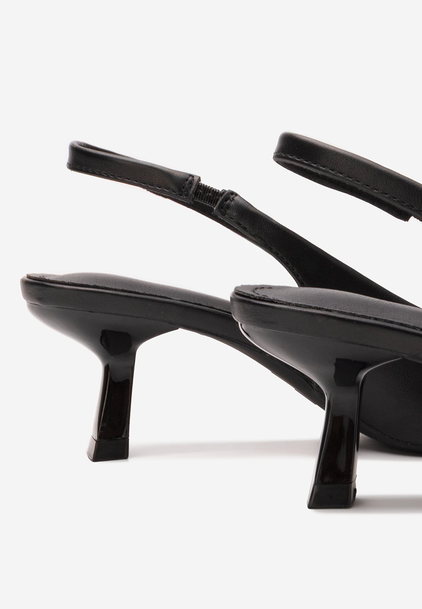 Décolleté Slingback Belabisa nero
