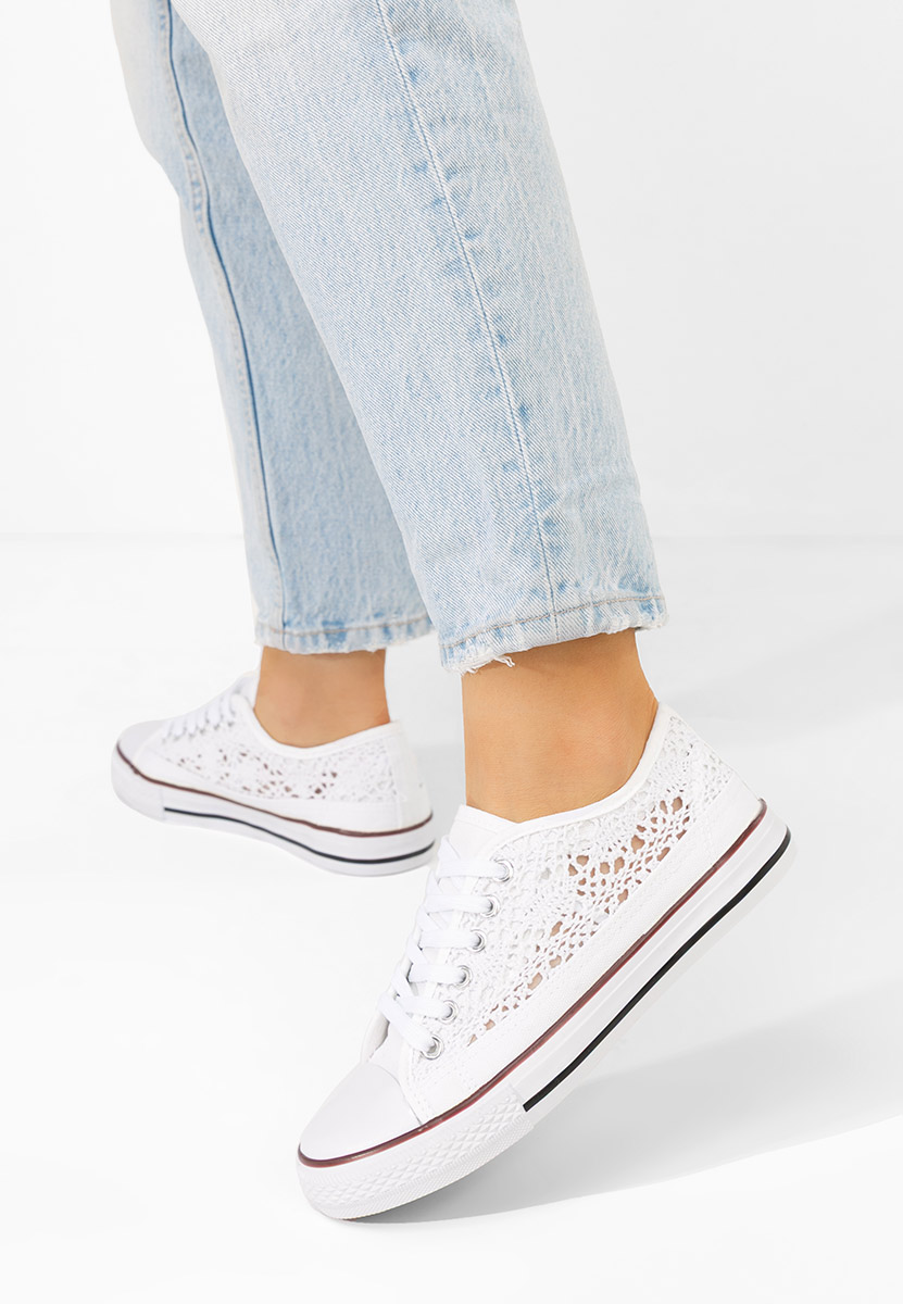 Scarpe da ginnastica donna Comra bianchi