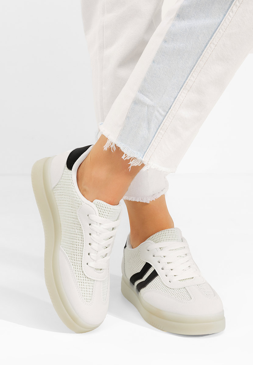 Sneakers donna Amylana bianchi