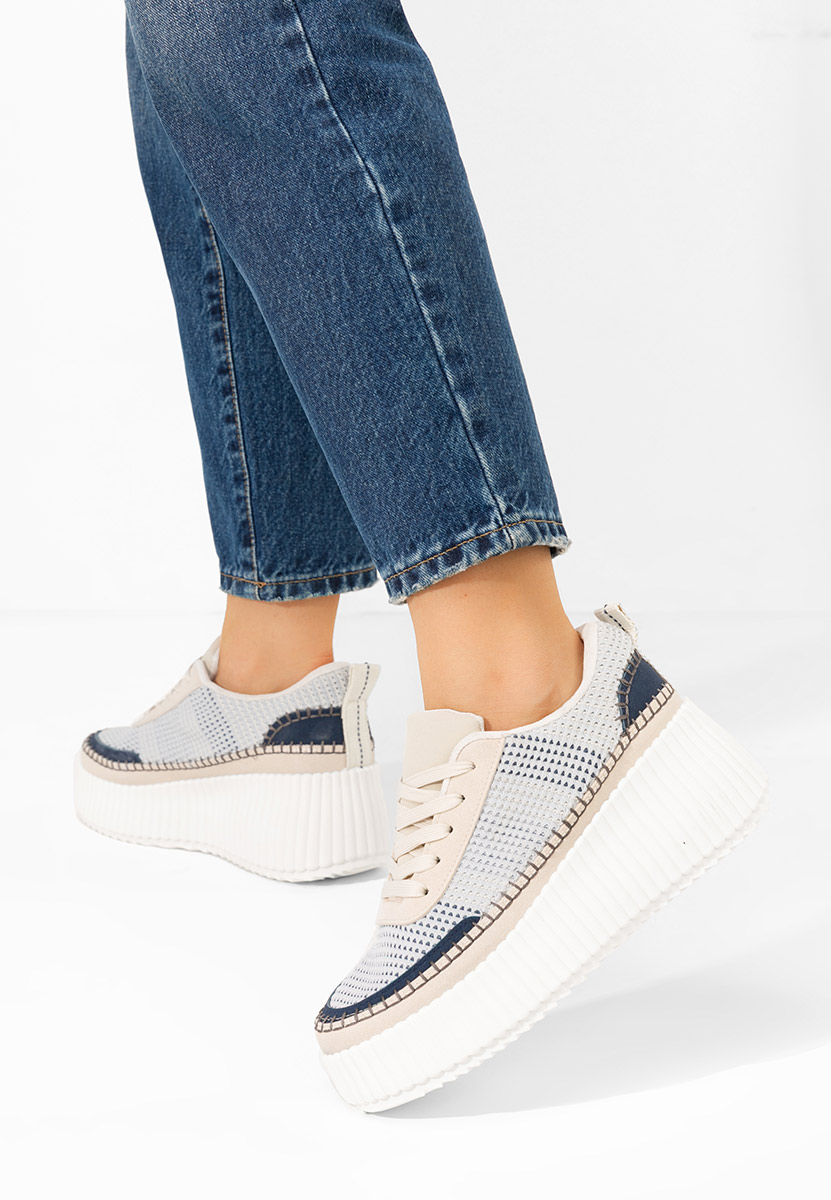 Sneakers con plateau Tamylsa blu
