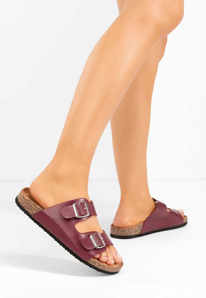 Ciabatte donna estive Evet V2 granata