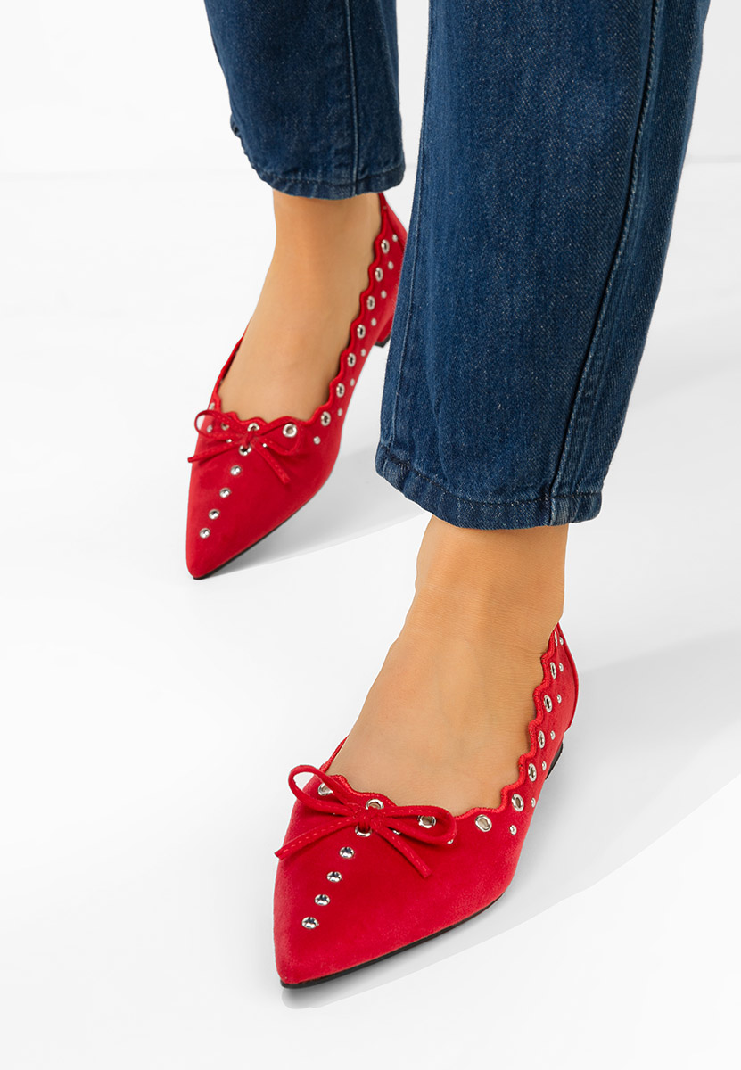 Ballerine eleganti Sharyna rosso