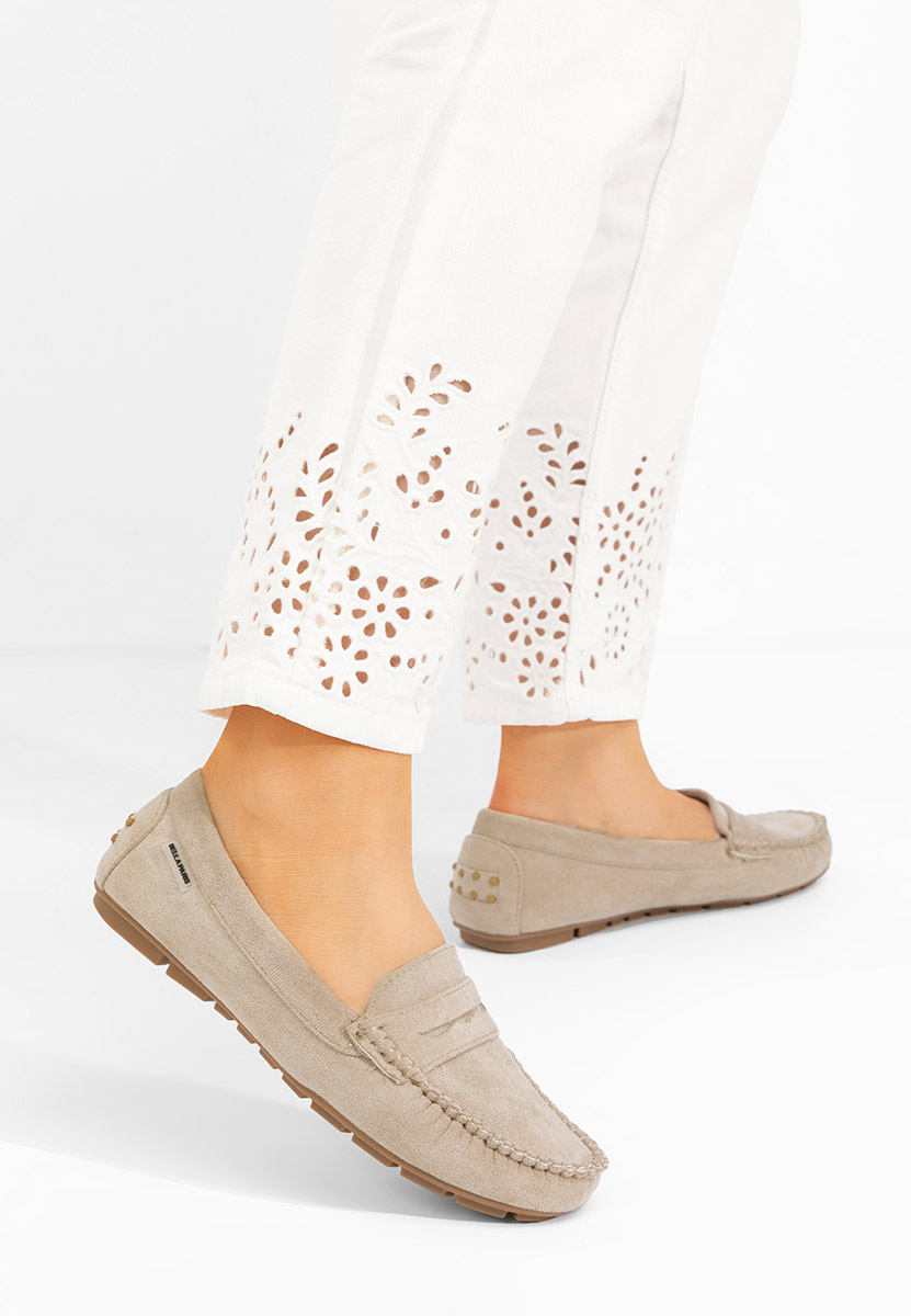 Mocassini da donna Abilena V2 beige