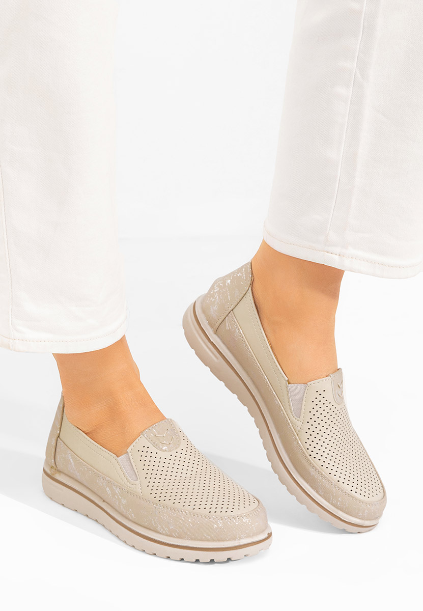Scarpe basse donna Kalysa beige