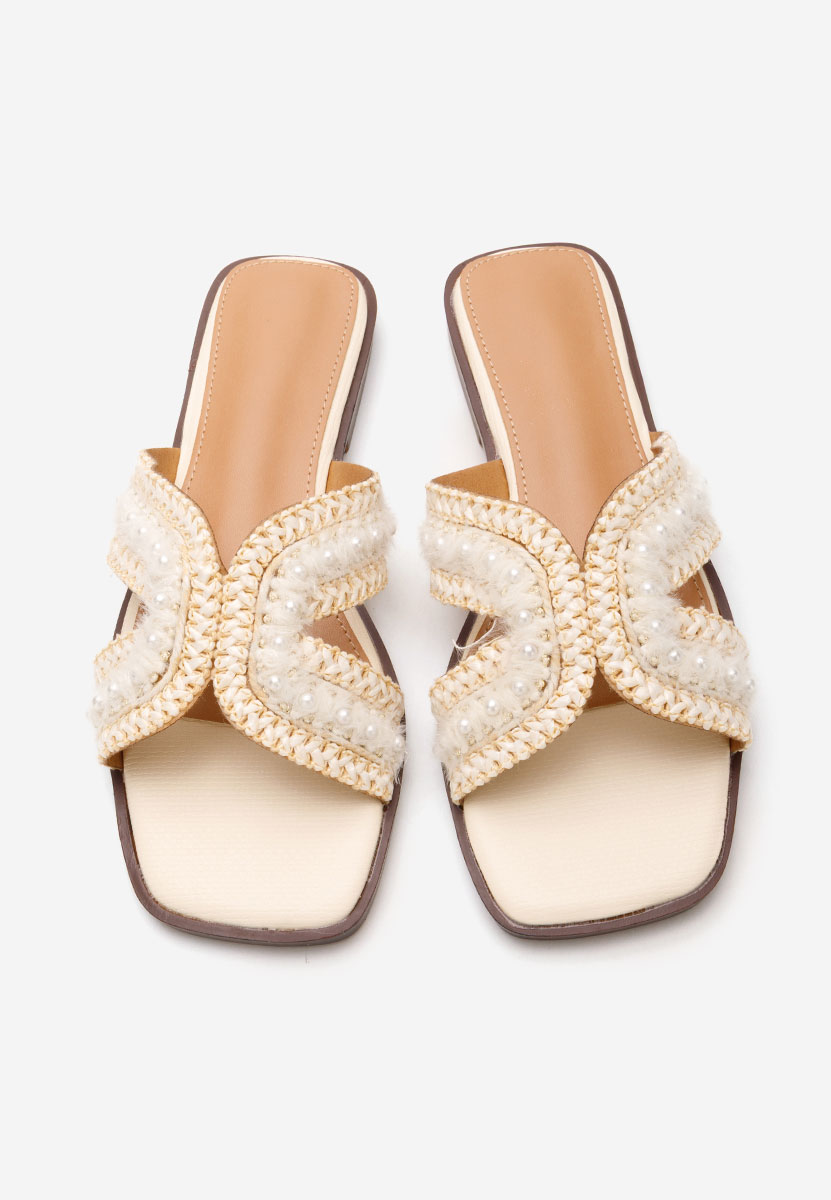 Ciabatte donna Ingryd beige