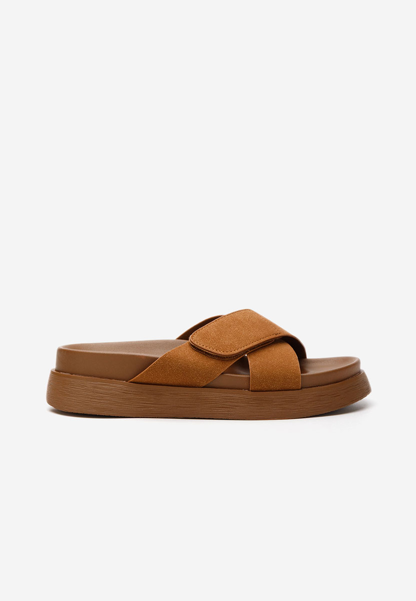 Ciabatte donna Cristela camel
