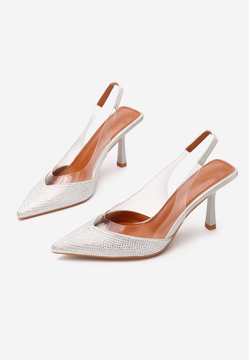 Décolleté Slingback Marylena argento