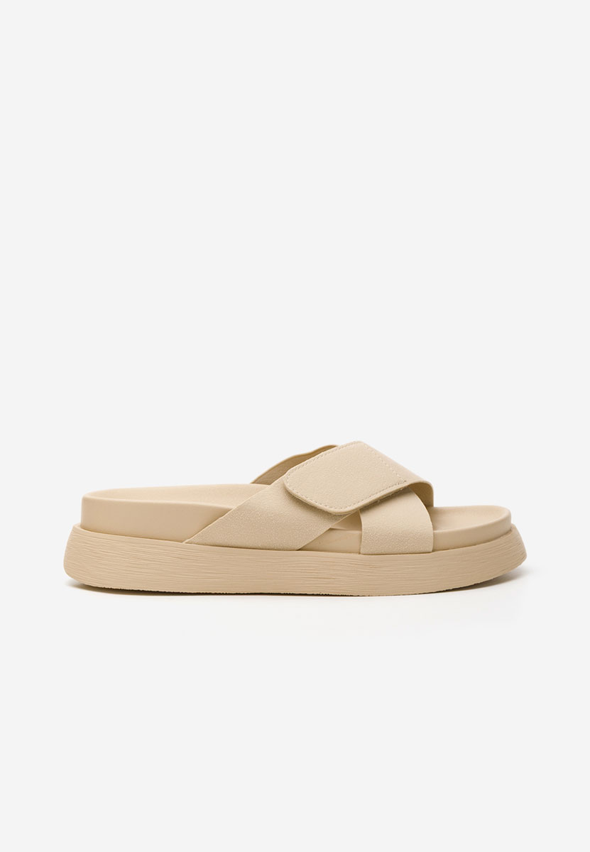 Ciabatte donna Cristela beige