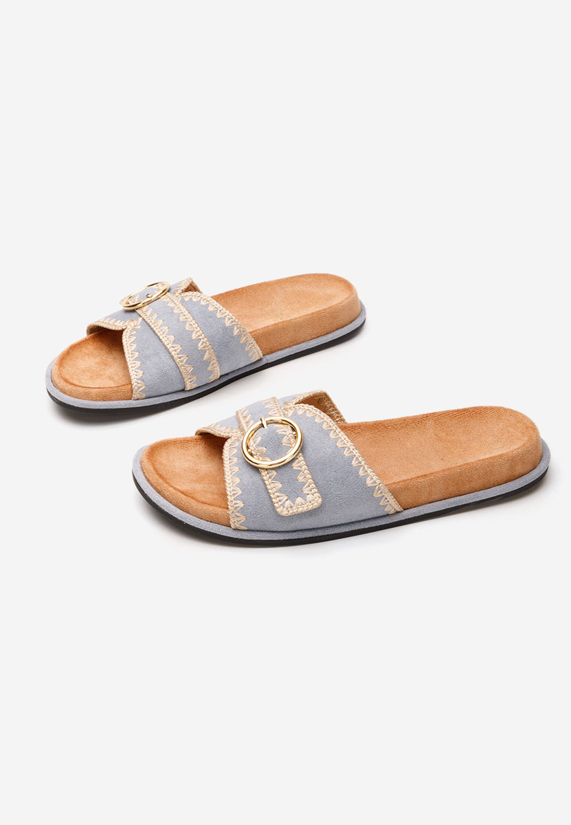 Ciabatte donna estive Concita blu