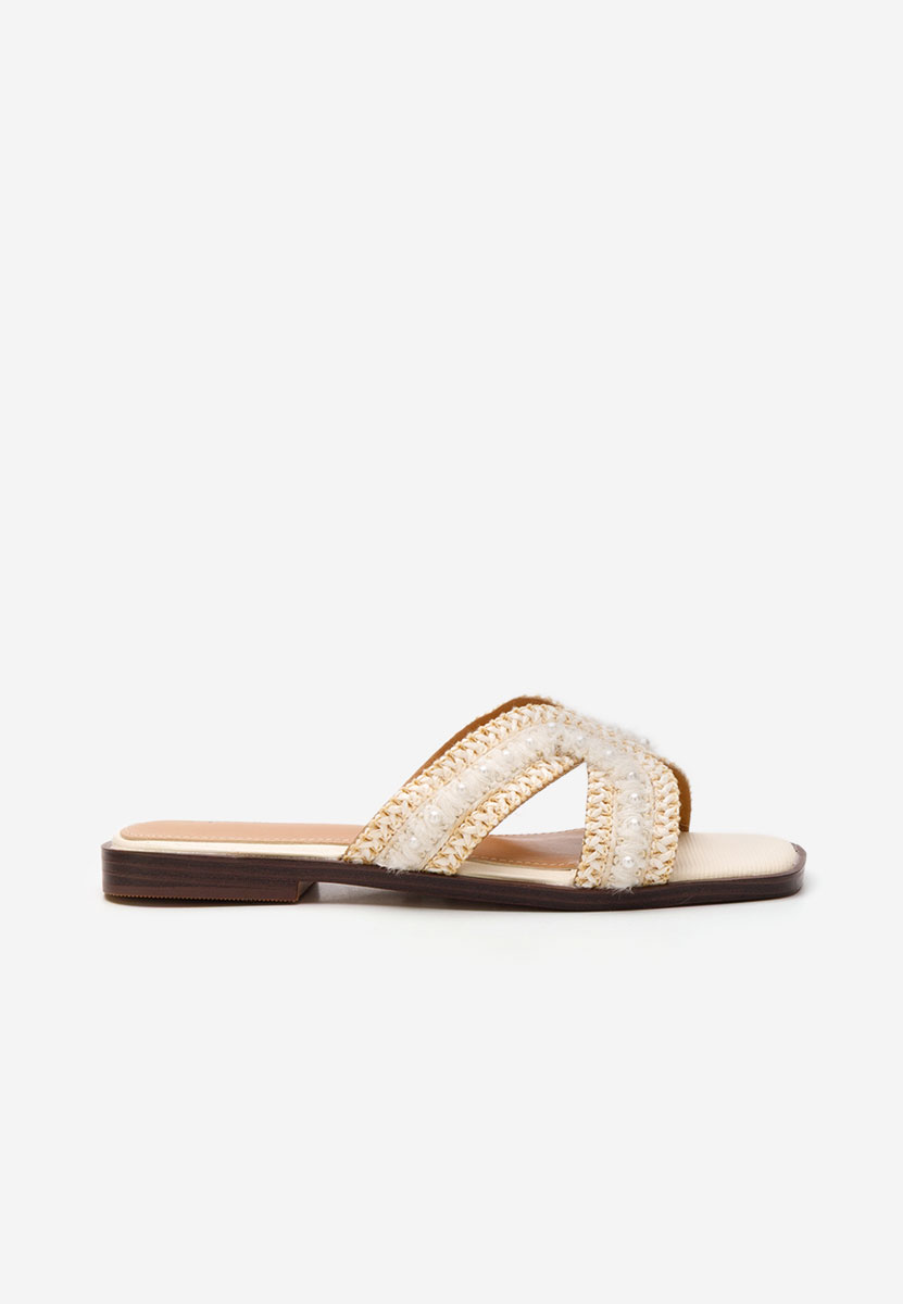 Ciabatte donna Ingryd beige
