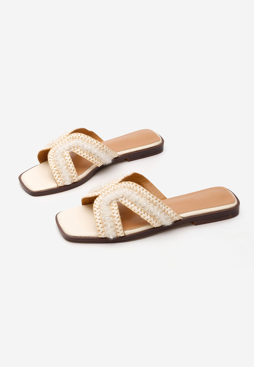 Ciabatte donna Ingryd beige