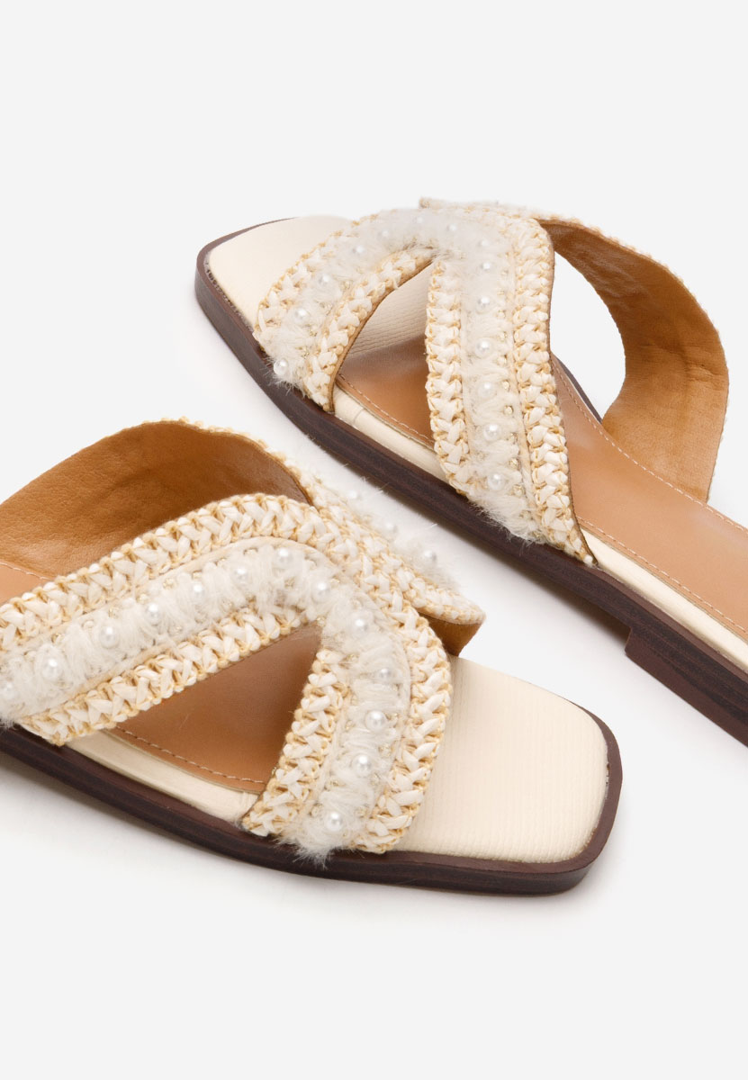 Ciabatte donna Ingryd beige