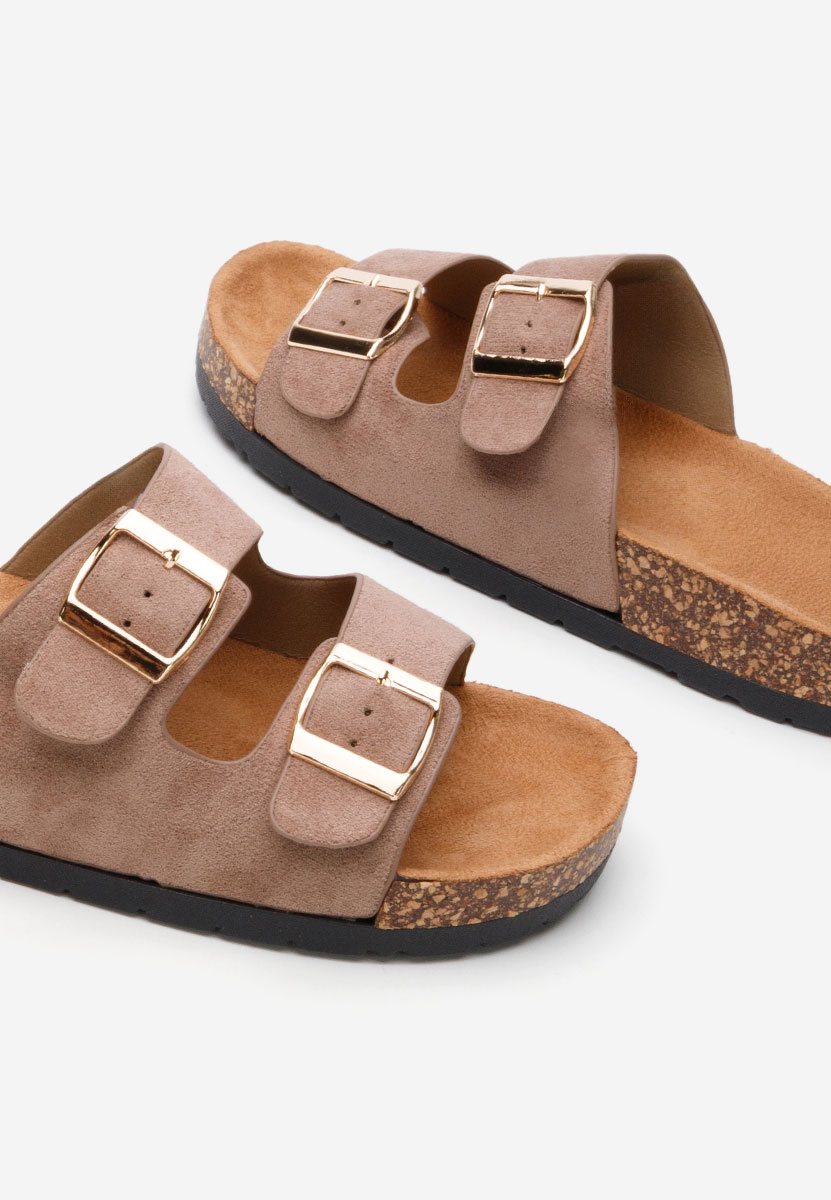 Ciabatte donna estive Roscelin V2 cachi