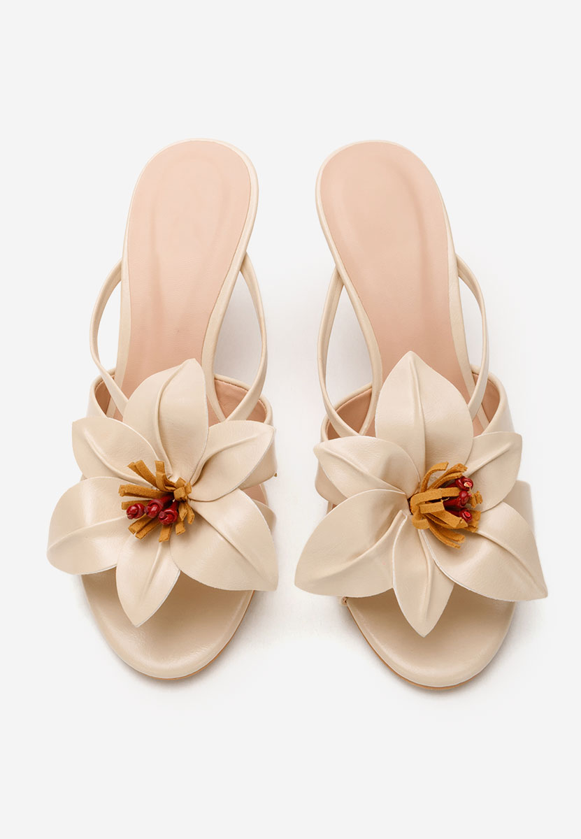 Ciabatte eleganti Wynona beige