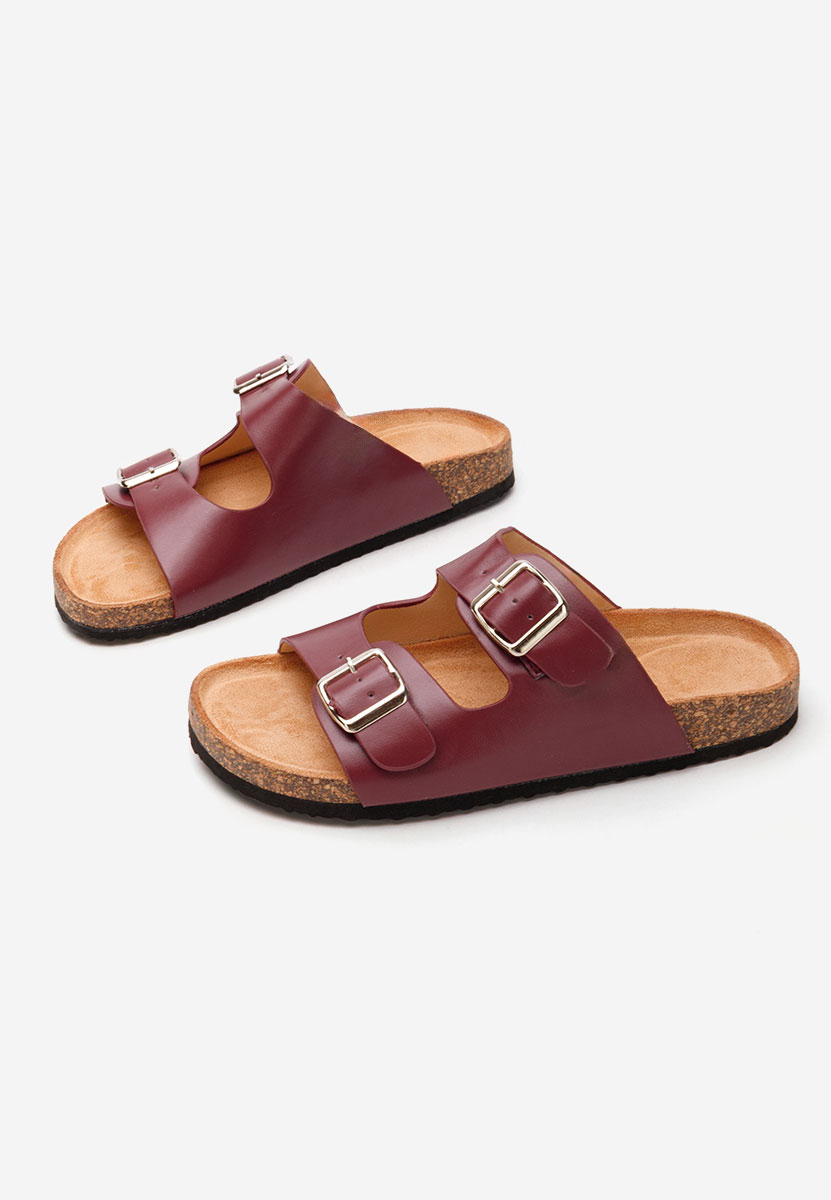 Ciabatte donna estive Evet V2 granata