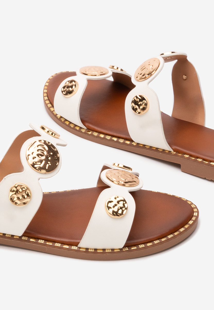 Ciabatte donna Flaiva bianchi