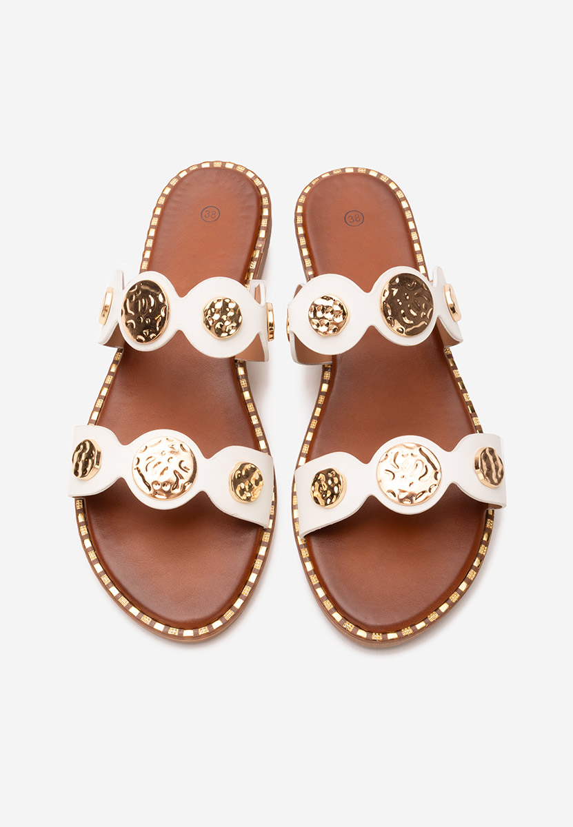 Ciabatte donna Flaiva bianchi
