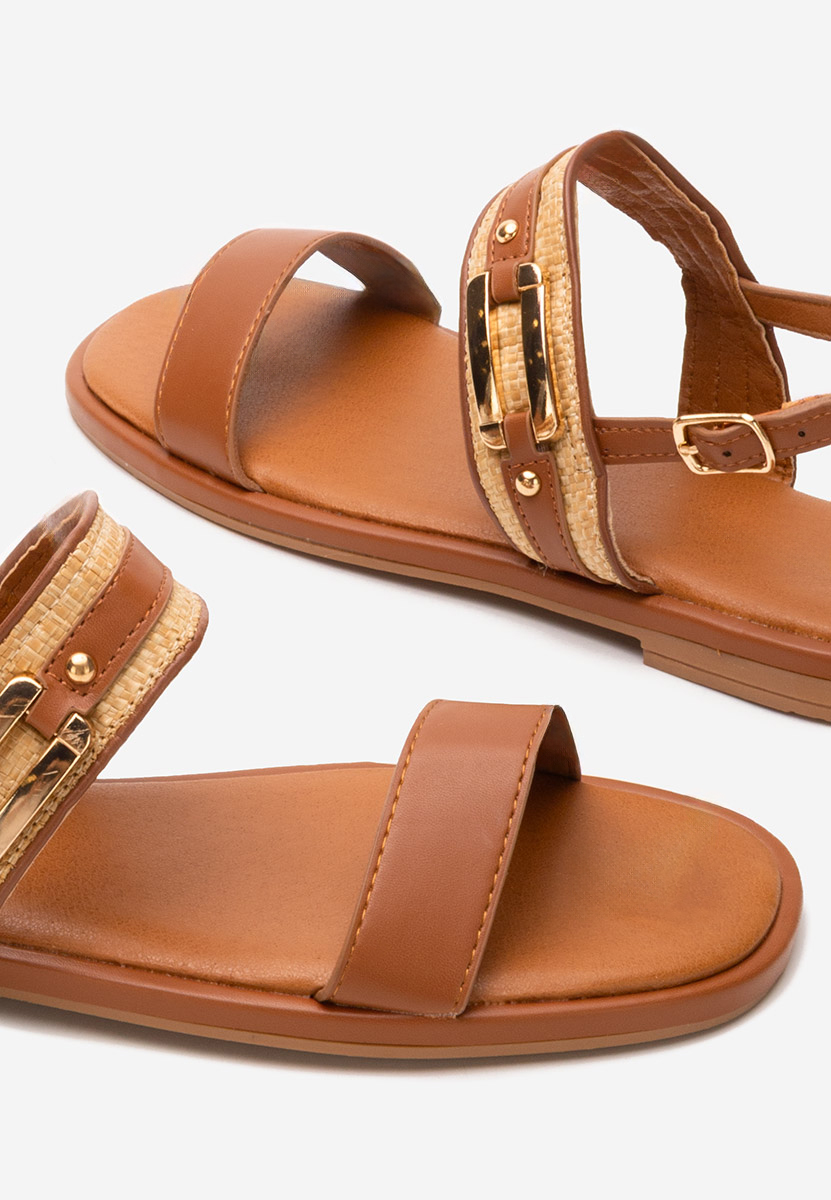 Sandali bassi Shirly camel