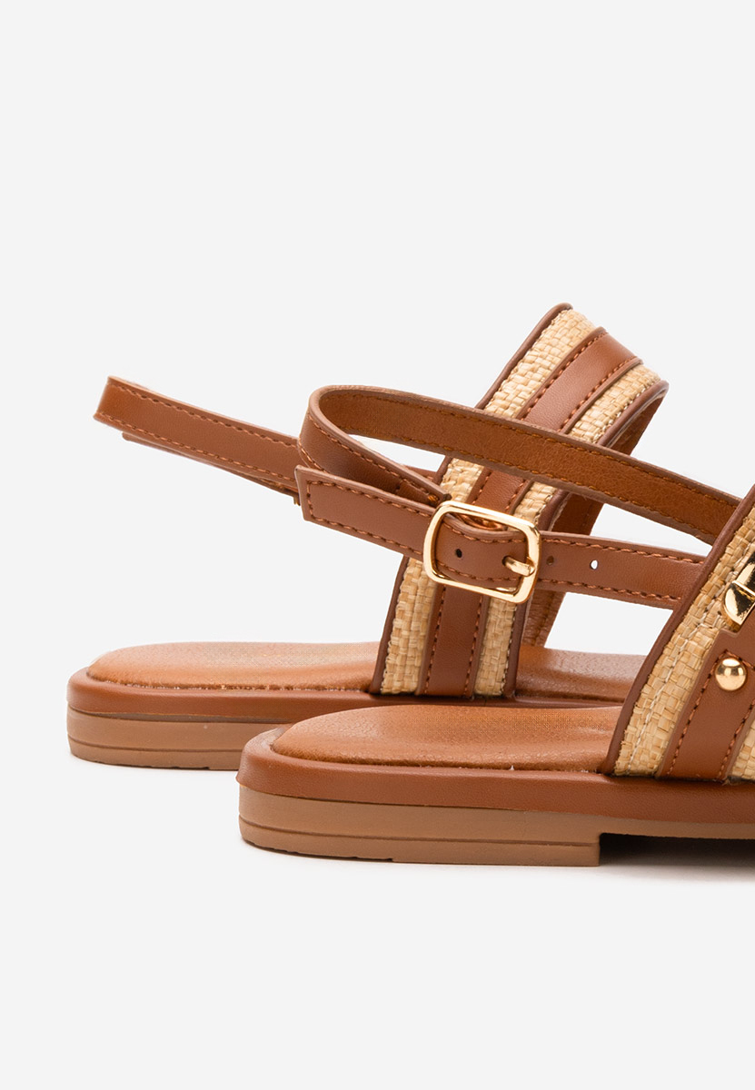 Sandali bassi Shirly camel