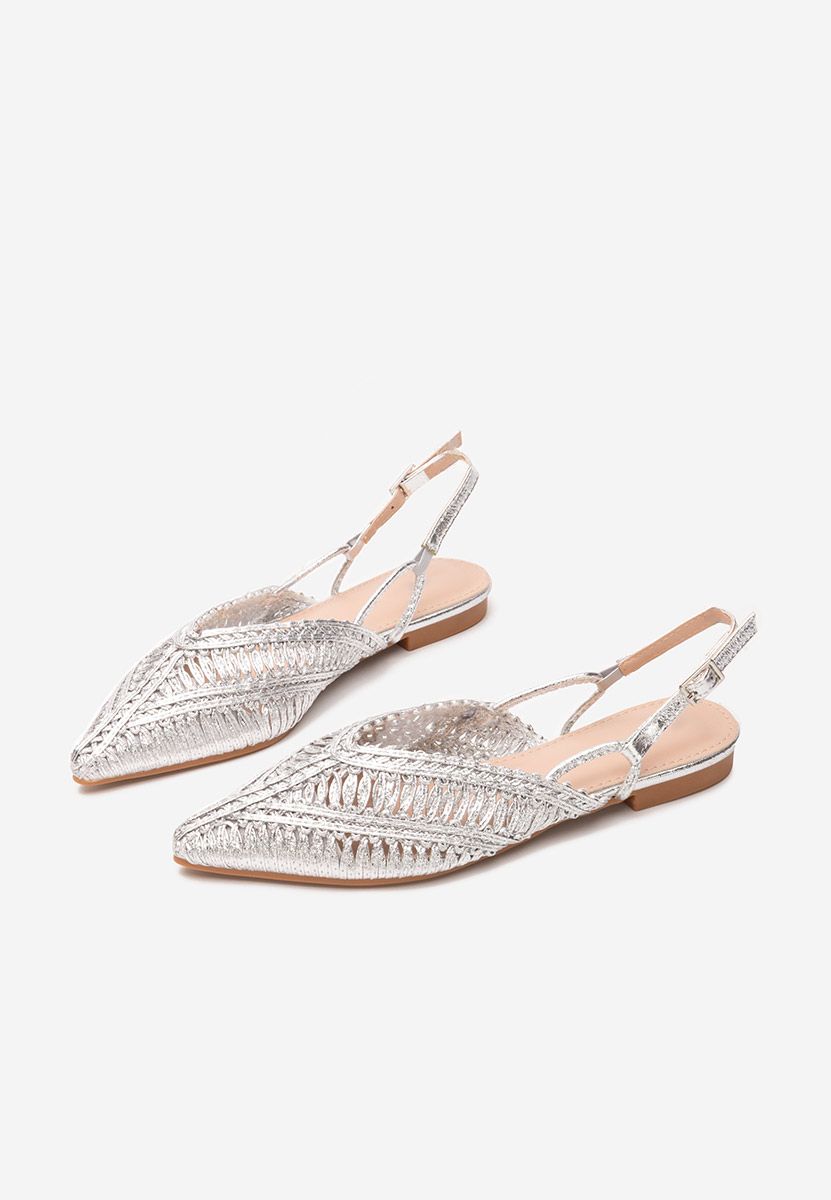 Ballerine Scotya argento
