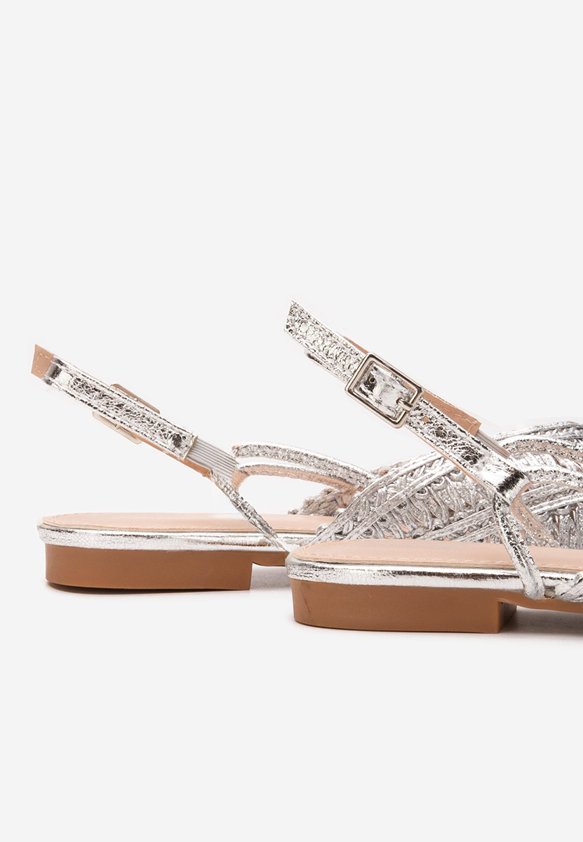 Ballerine Scotya argento
