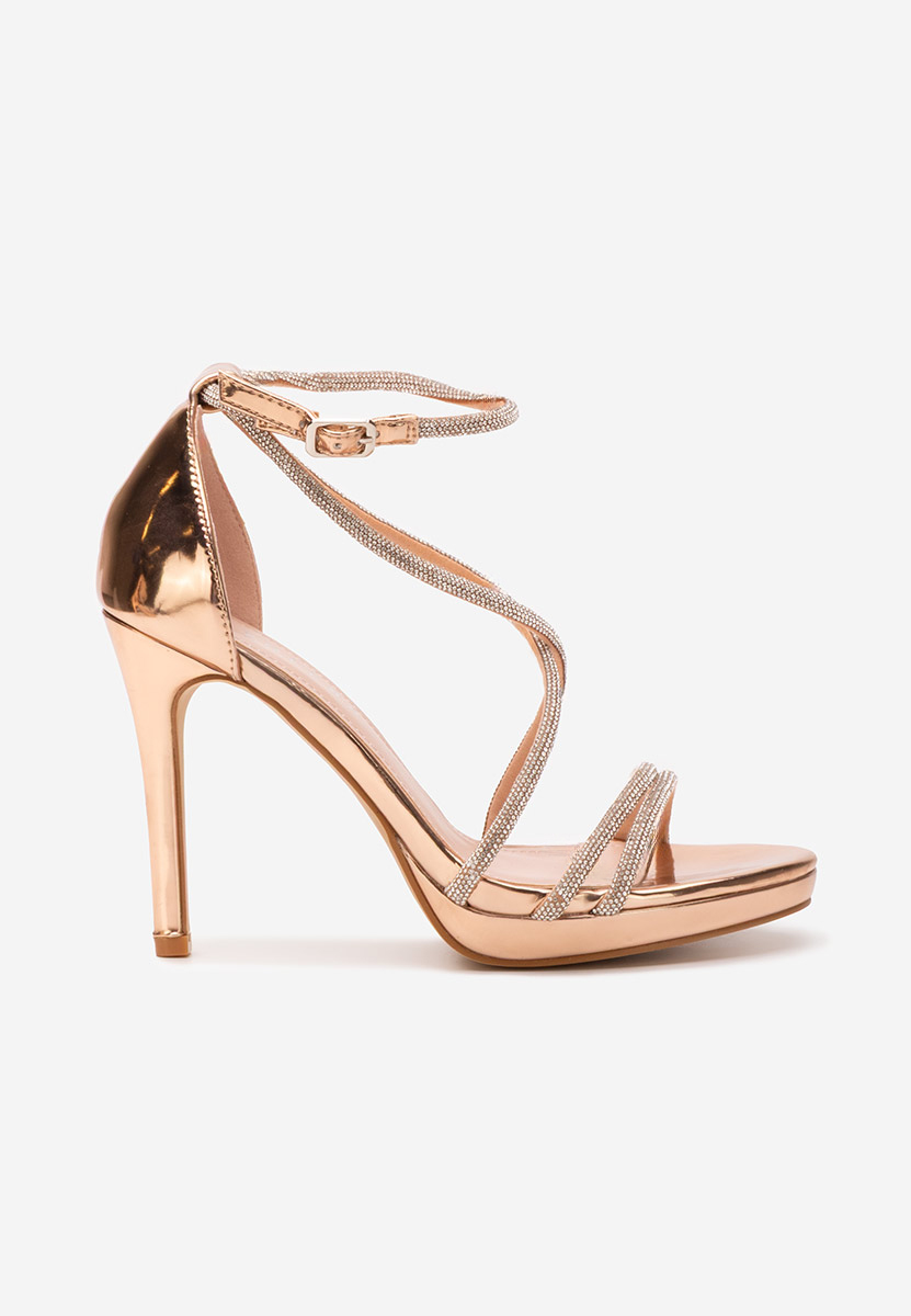 Sandali eleganti Vergie champagne
