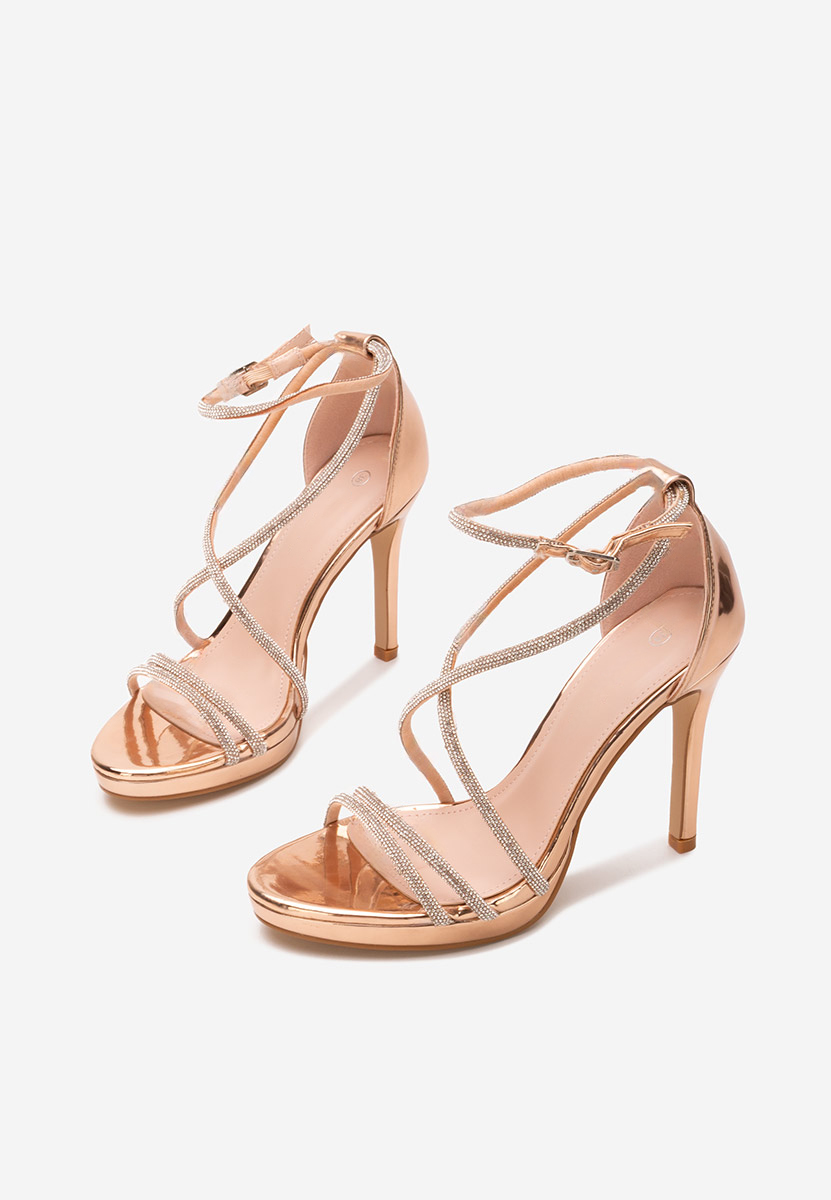 Sandali eleganti Vergie champagne