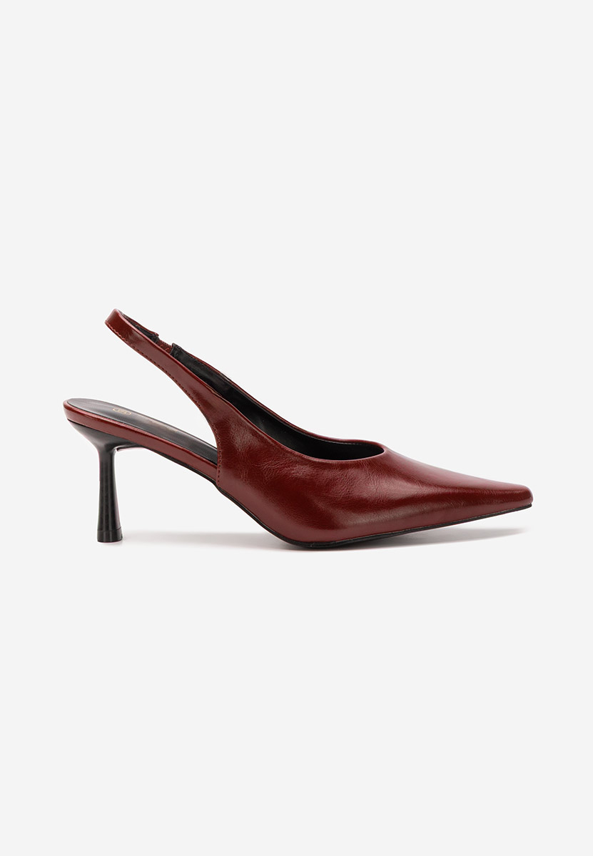 Décolleté Slingback Bruha granata