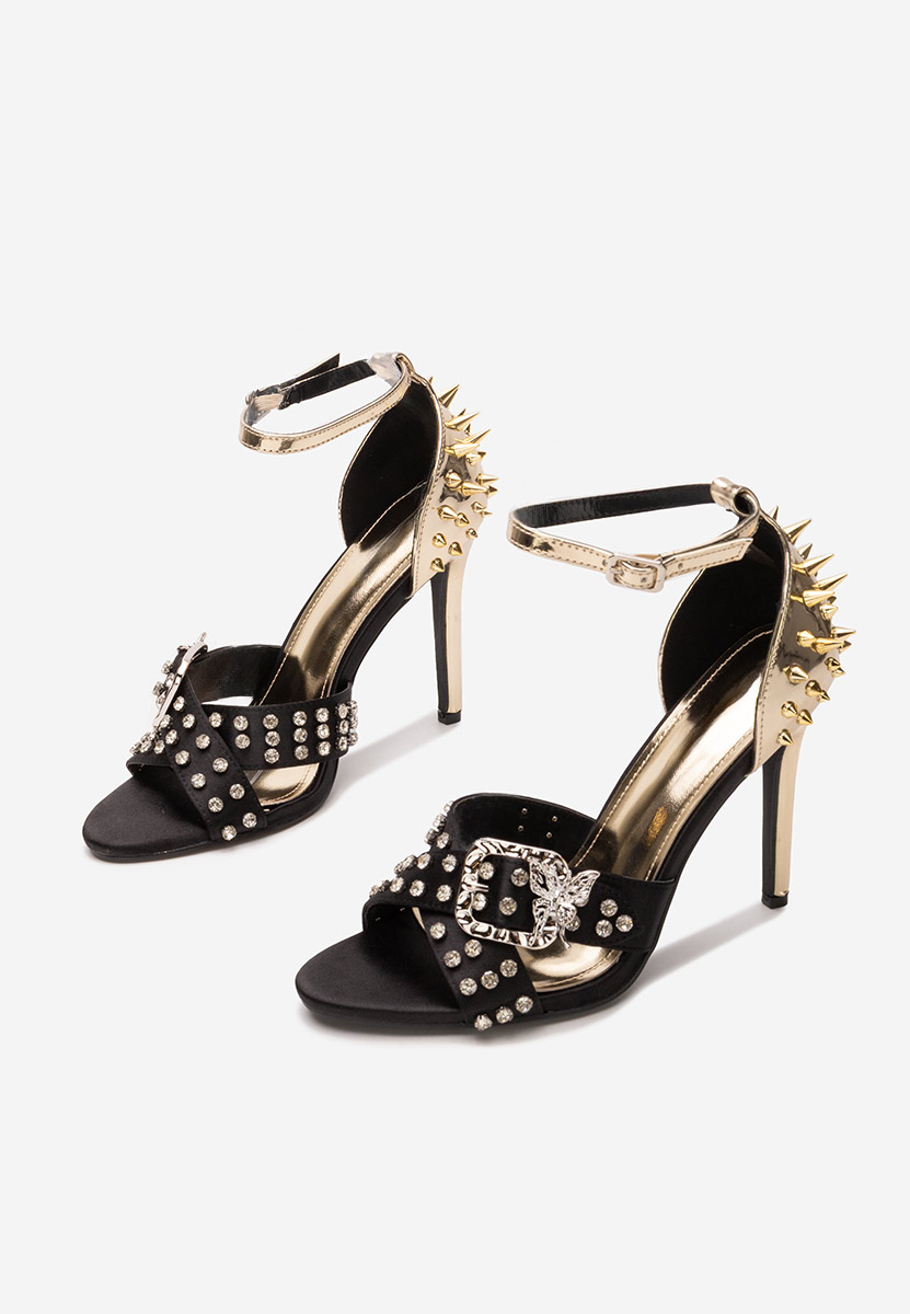 Sandali con tacco a spillo Taylor nero