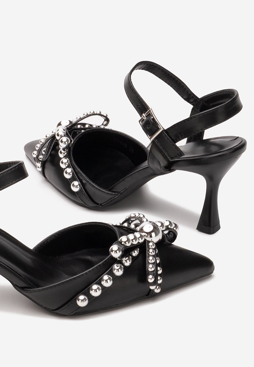 Décolleté Slingback Ladera nero