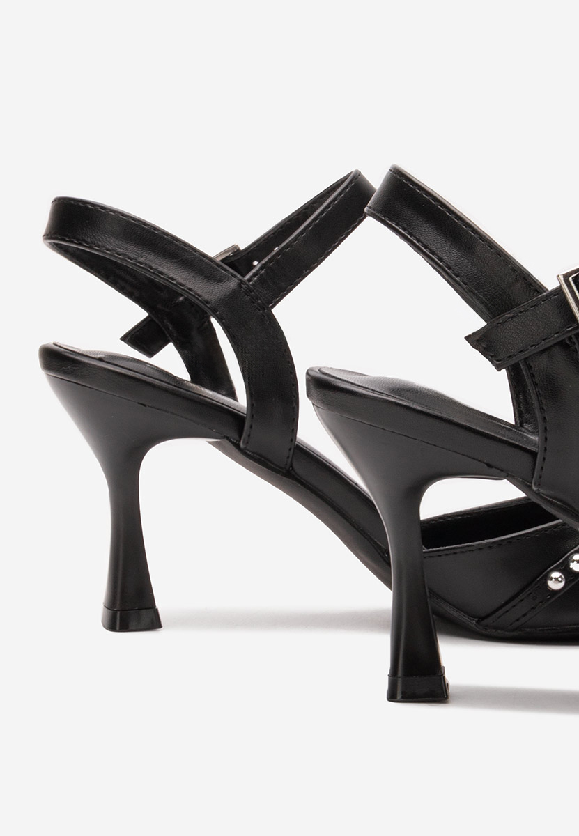 Décolleté Slingback Ladera nero