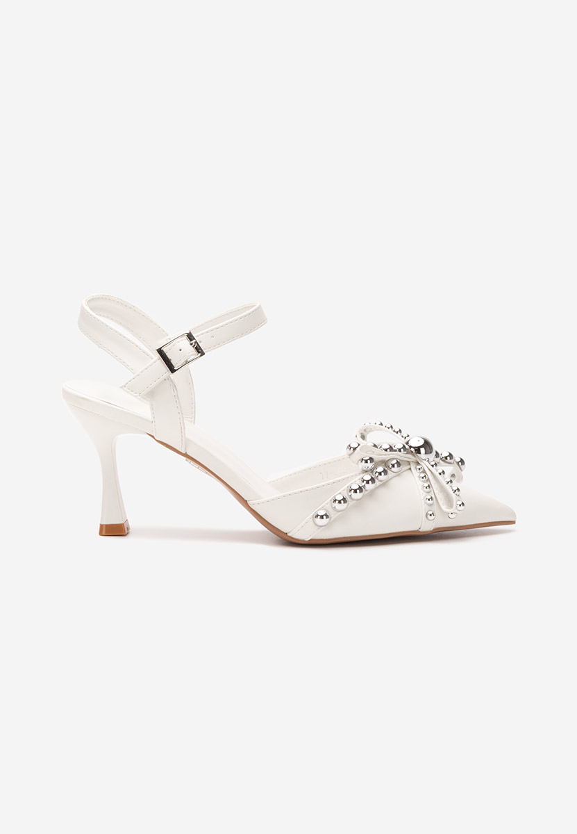 Décolleté Slingback Ladera bianchi