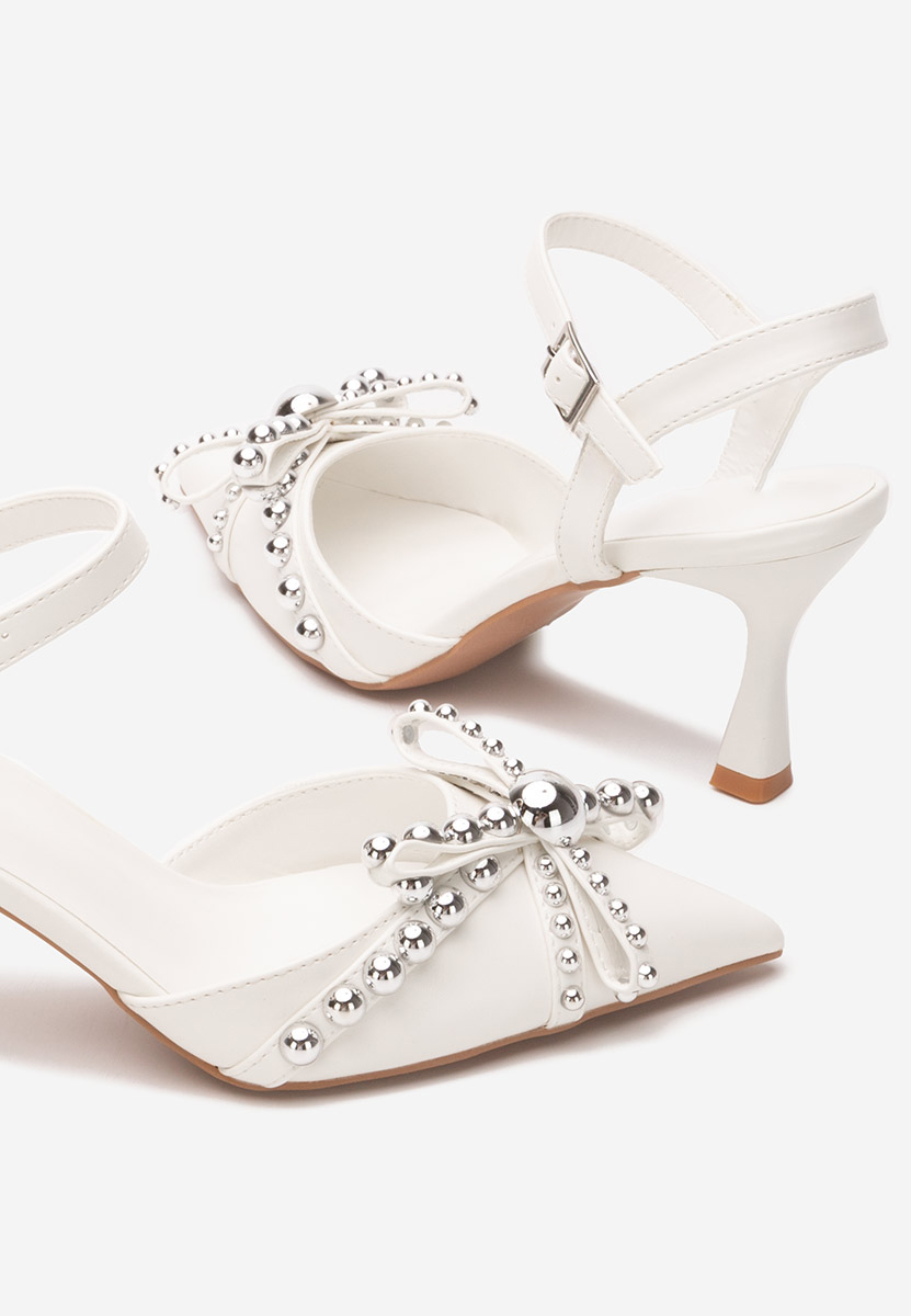 Décolleté Slingback Ladera bianchi