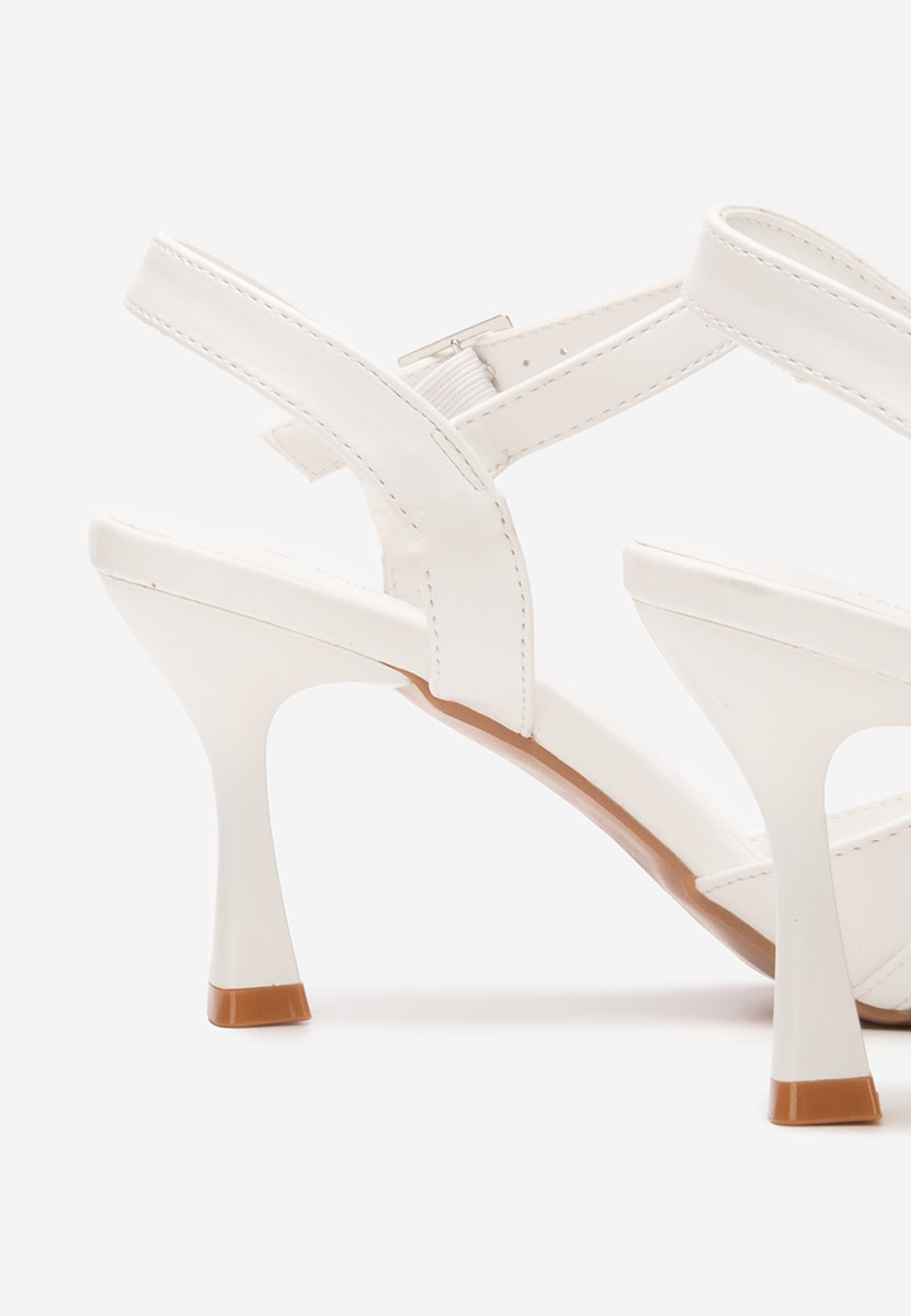 Décolleté Slingback Ladera bianchi