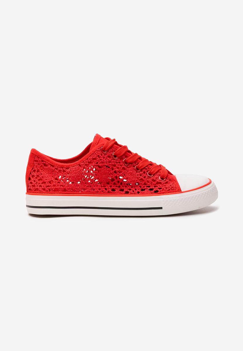 Scarpe da ginnastica donna Genevive rosso