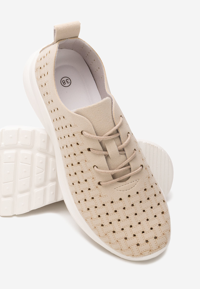 Sneakers donna Clarence beige