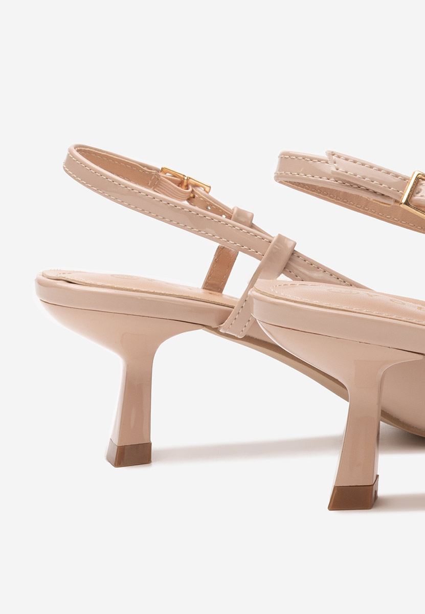Décolleté Slingback Crinna nude