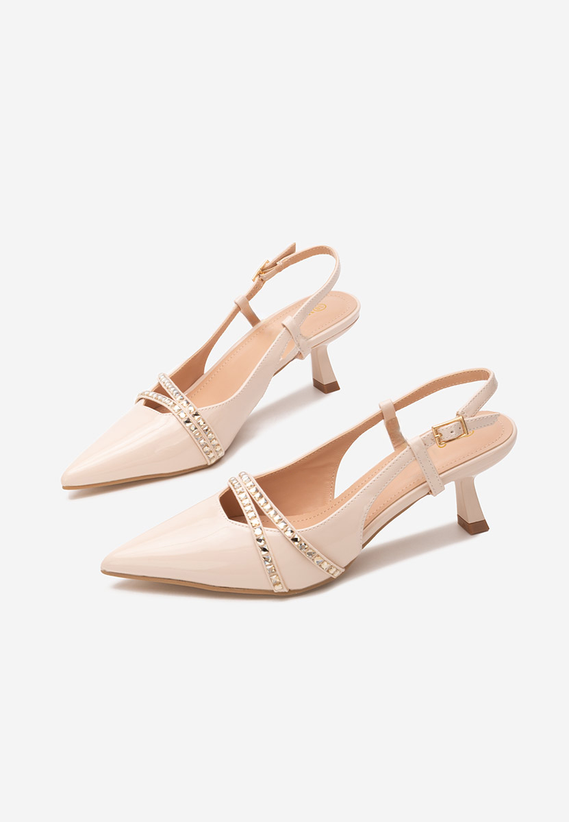 Décolleté Slingback Crinna beige