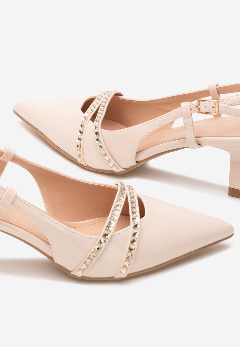 Décolleté Slingback Crinna beige