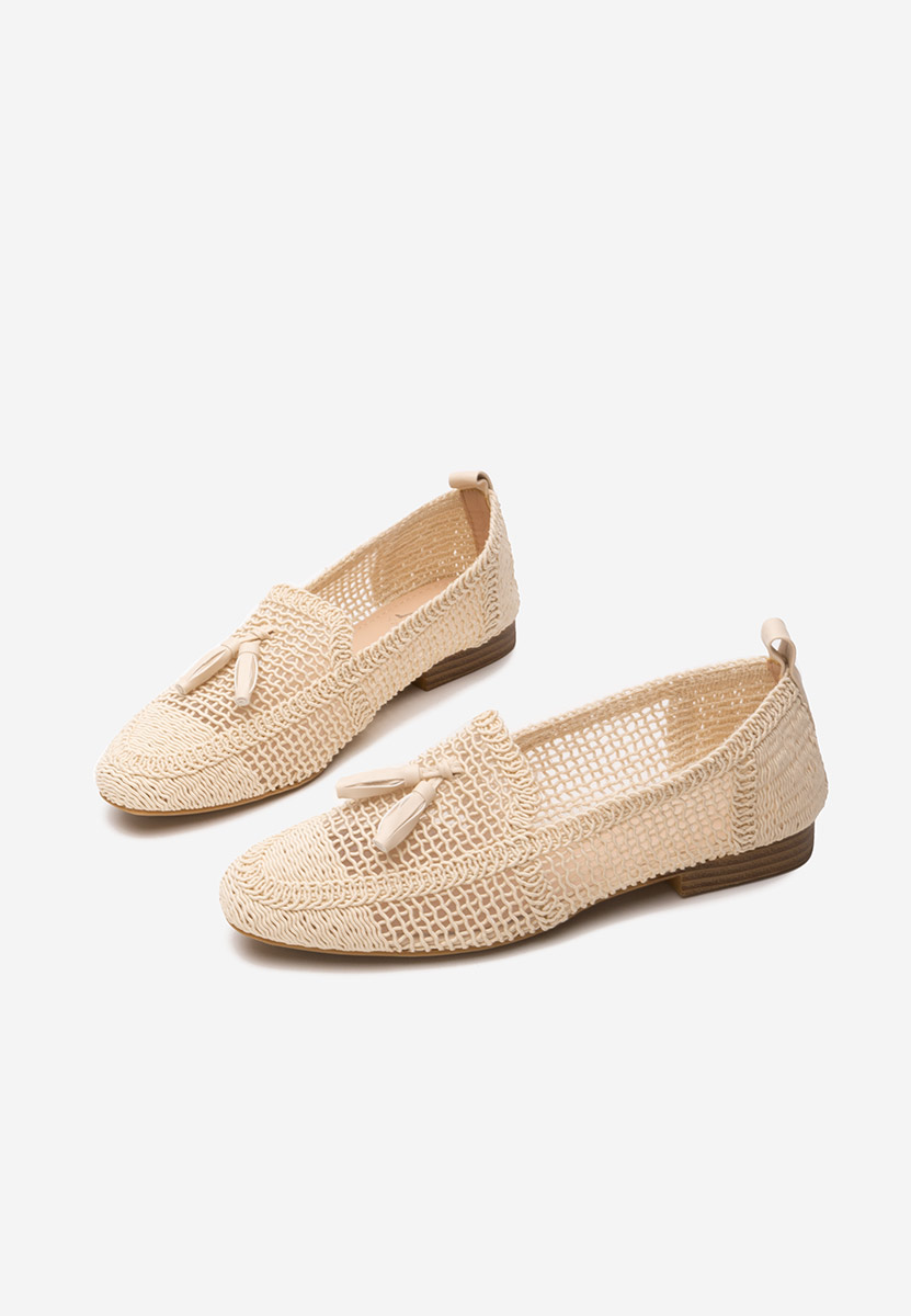 Mocassini donna estivi Sylvia beige