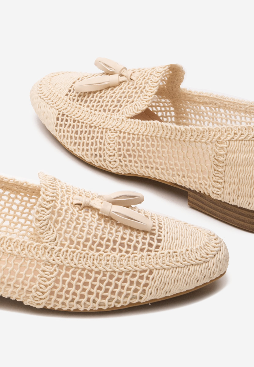 Mocassini donna estivi Sylvia beige