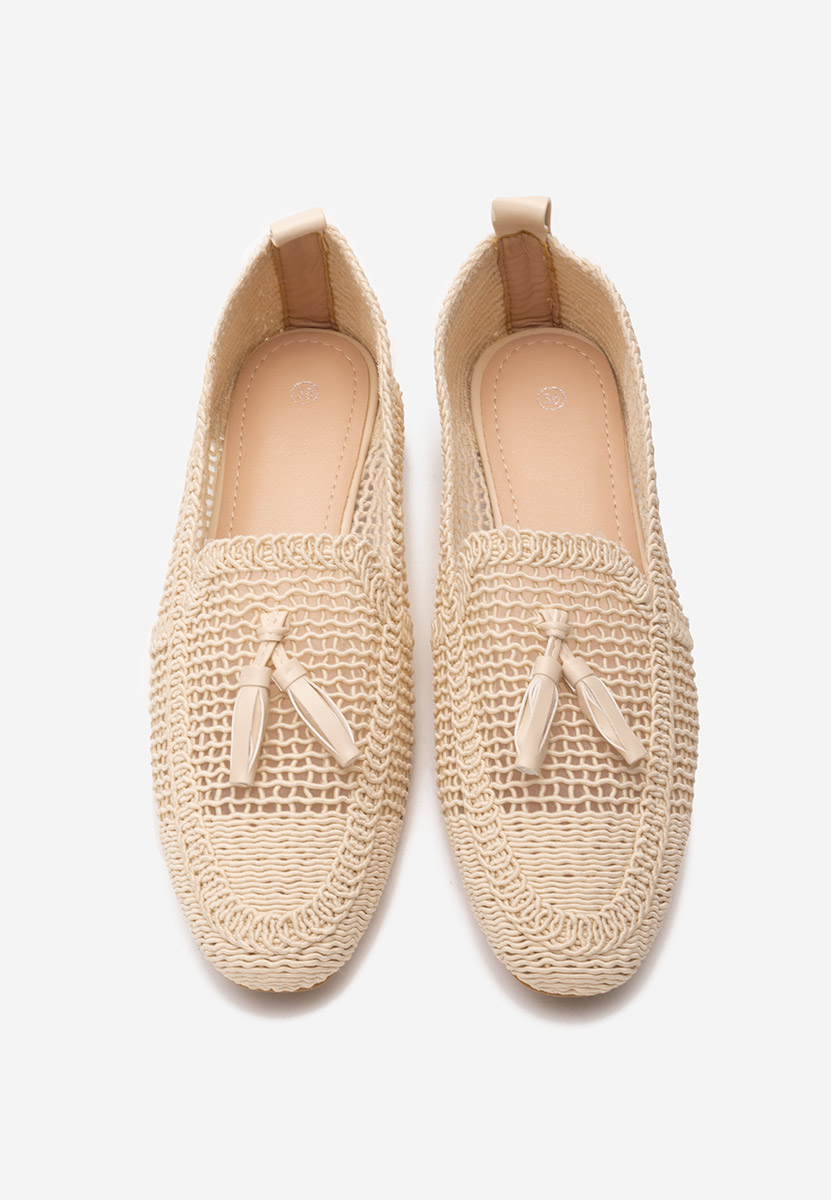 Mocassini donna estivi Sylvia beige