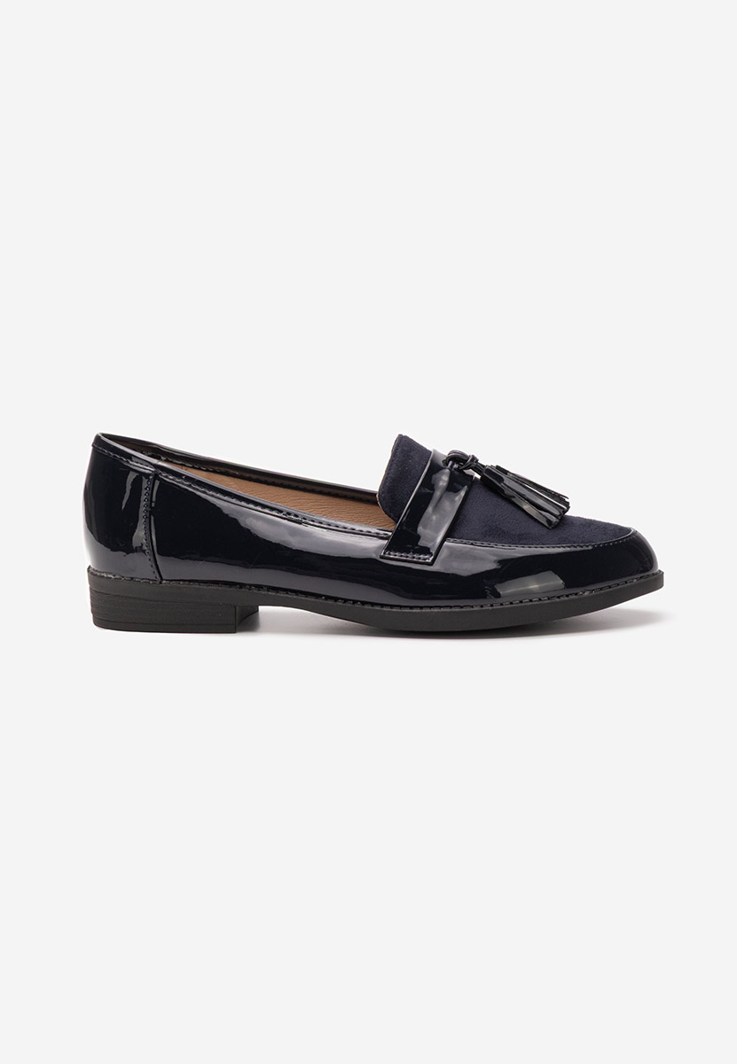 Mocassini donna eleganti Kayia blu