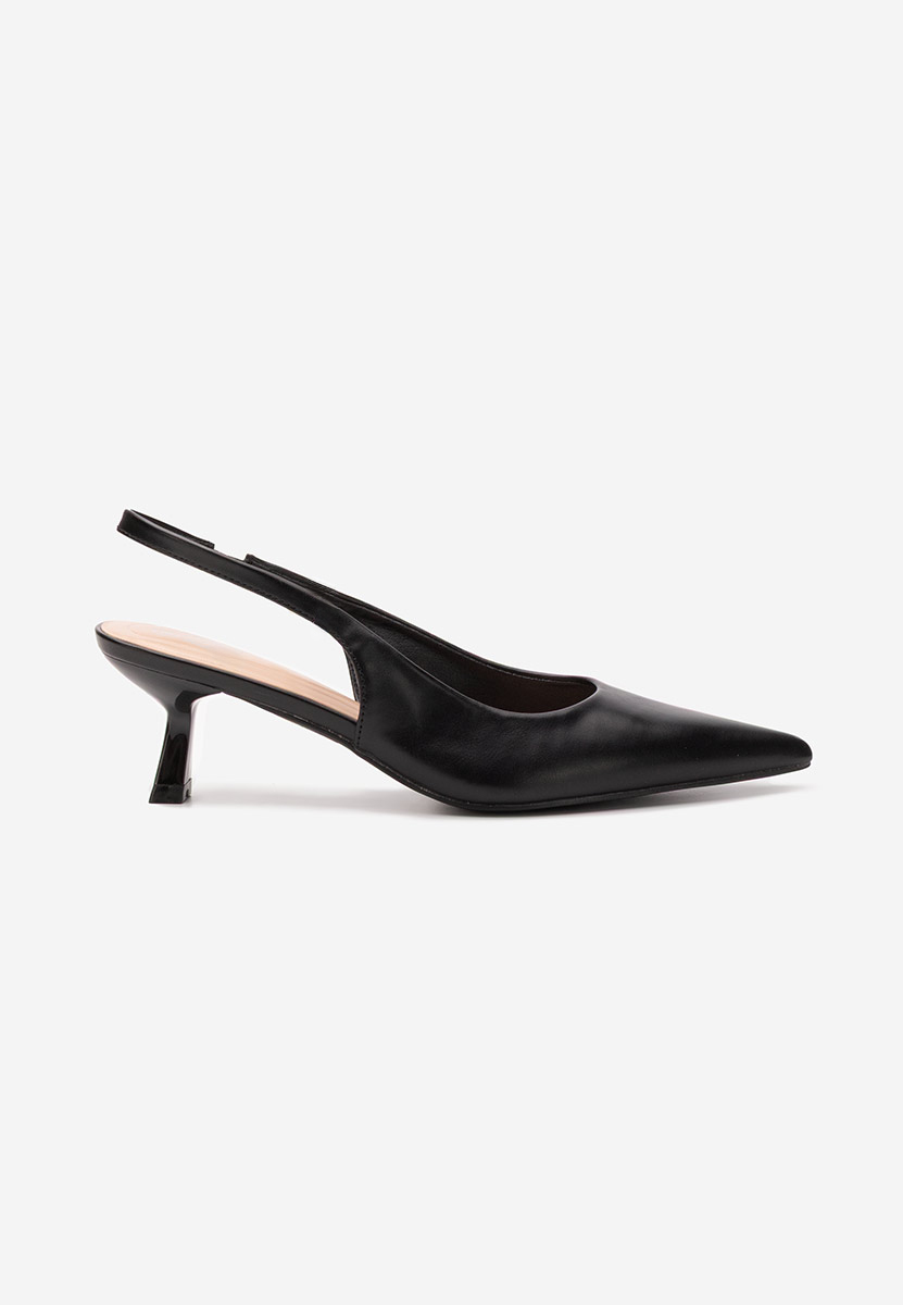 Décolleté tacco basso Criselda nero