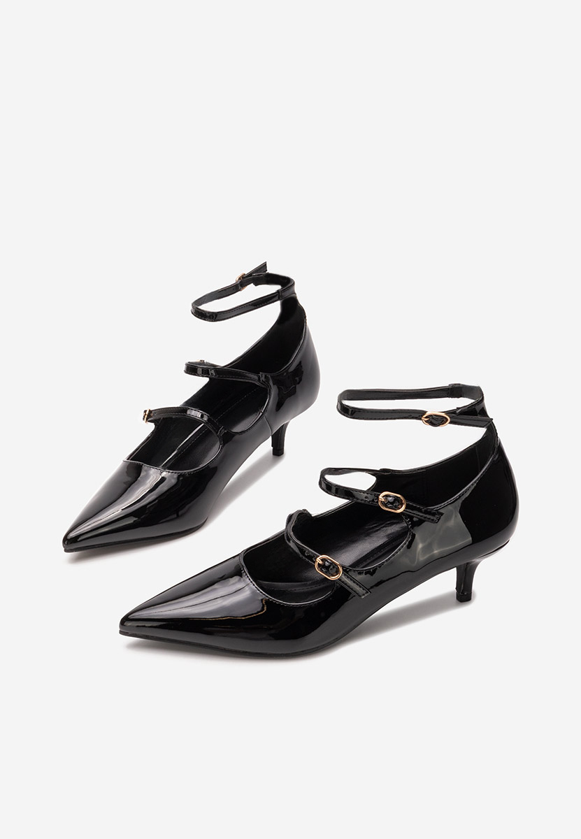 Décolleté tacco a spillo Ginny nero