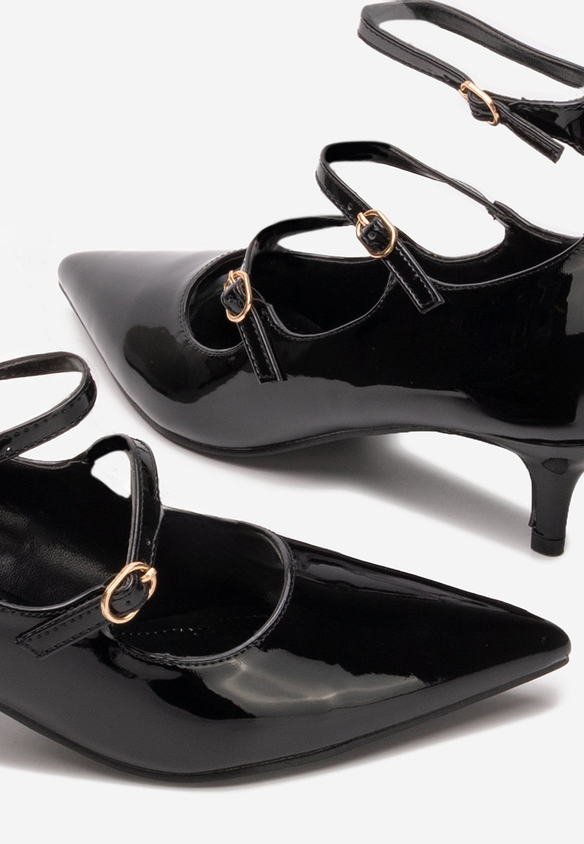 Décolleté tacco a spillo Ginny nero