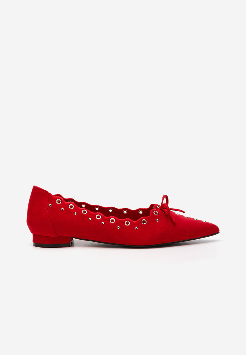 Ballerine eleganti Sharyna rosso