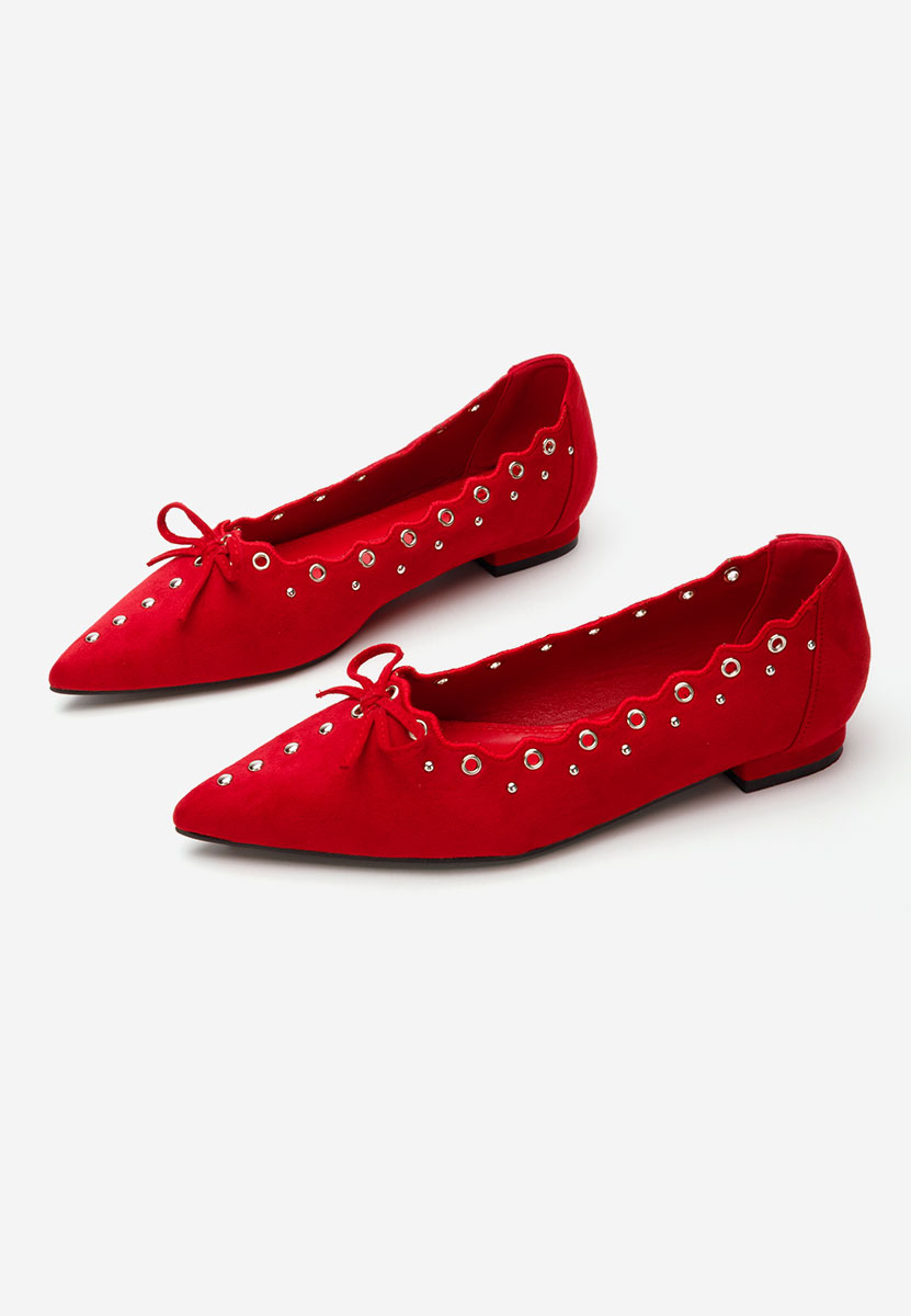 Ballerine eleganti Sharyna rosso