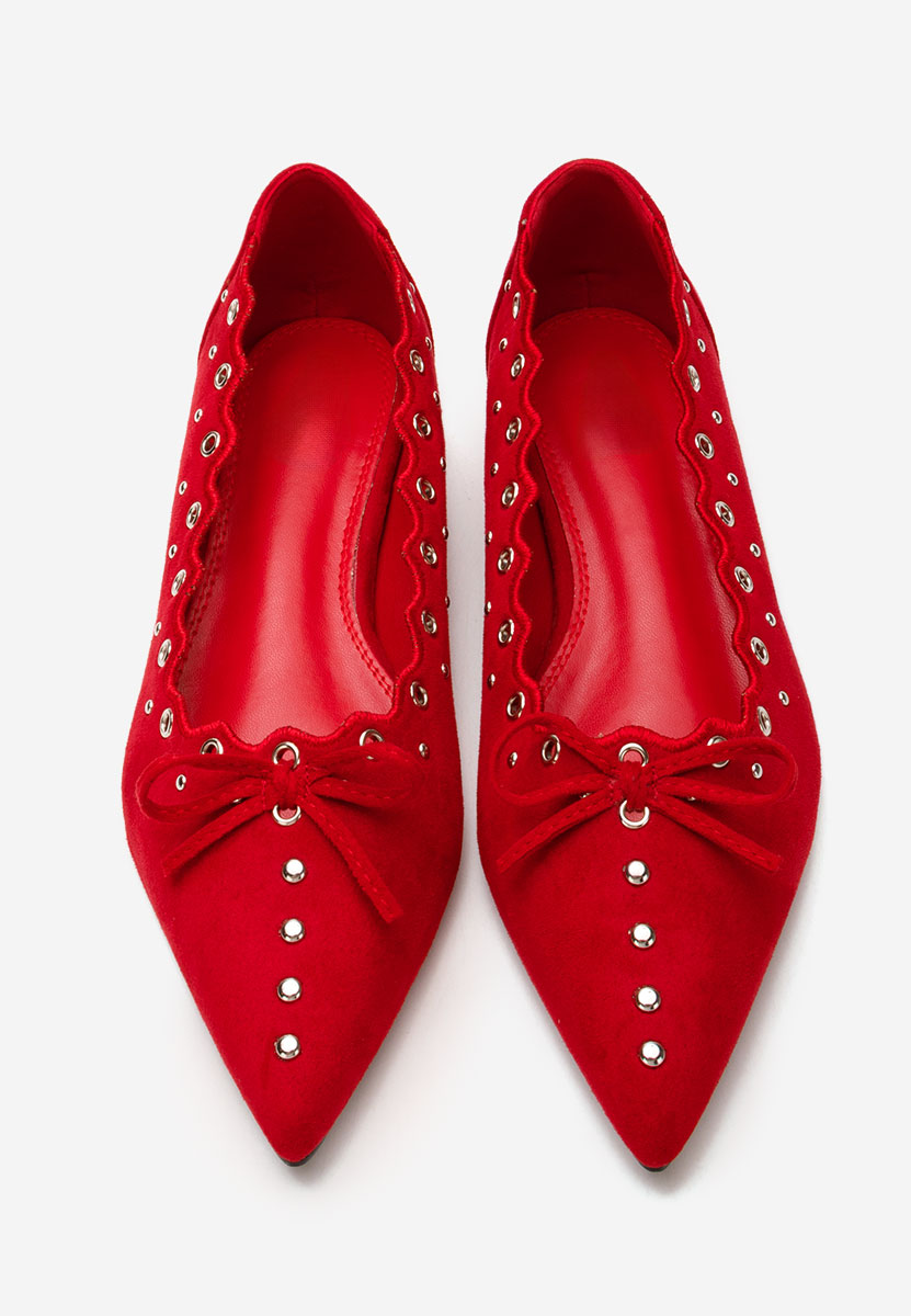 Ballerine eleganti Sharyna rosso