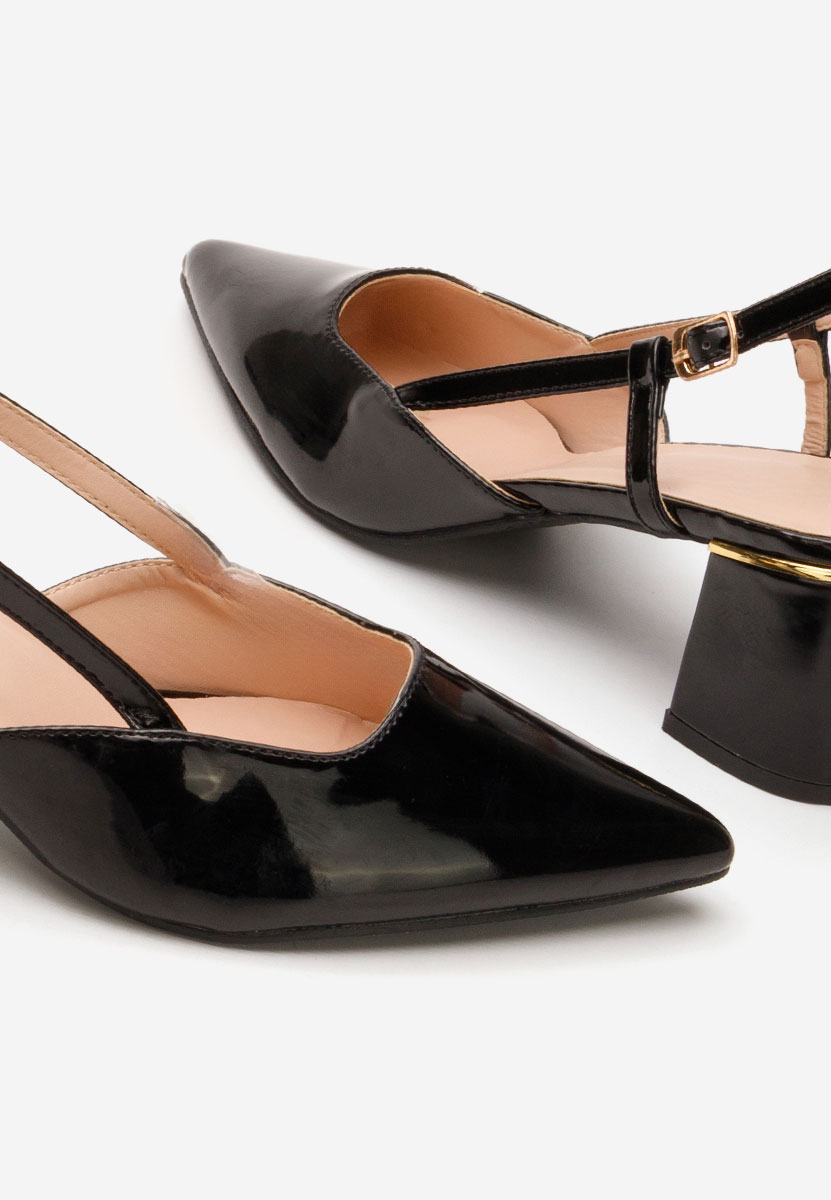 Décolleté Slingback Marla nero